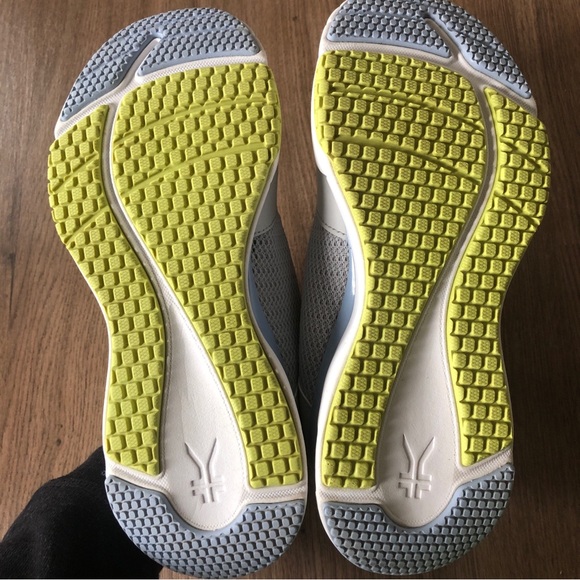 KURU Quantum 2 Dove Gray-Pale Lime-2.0 Sneakers Size 9 Medium Shoes - Picture 7 of 17